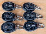 6 x Selden 1 schijfs blokken 80 mm tot 16 mm lijn, Watersport en Boten, Ophalen of Verzenden, Nieuw, Lijn of Blok