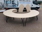 Exclusieve ronde Vepa vergadertafel 400cm rond met schaamsch, Zakelijke goederen, Kantoor en Winkelinrichting | Kantoormeubilair en Inrichting
