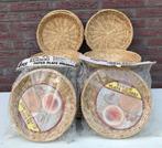 Bamboo plate holders - Vintage - bamboe onderbord - Nieuw 16, Ophalen of Verzenden, Nieuw
