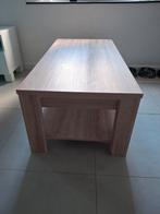 Gratis Salontafel rechterpoot beschadigd, Huis en Inrichting, Tafels | Salontafels, Ophalen, Gebruikt, 100 tot 150 cm, 50 tot 100 cm