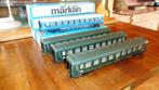 MARKLIN 4069 + 4116 NMBS metalen lig/couchette wagons ovp, Hobby en Vrije tijd, Modeltreinen | H0, Wisselstroom, Ophalen of Verzenden
