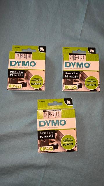 Dymo D1 9mm x 7m beschikbaar voor biedingen