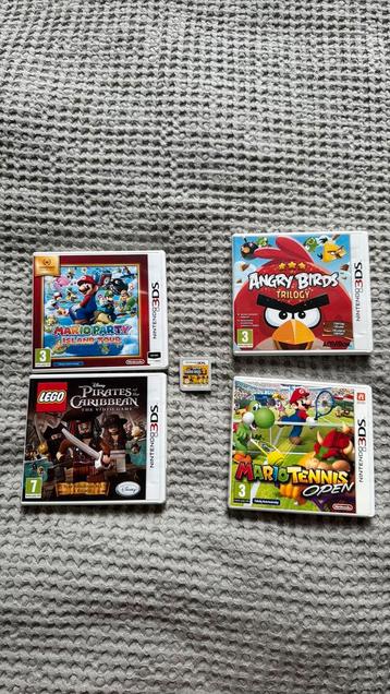 Diverse Nintendo 3DS Games beschikbaar voor biedingen