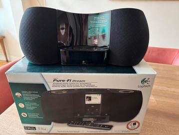 Logitech Pure-Fi Dream iPod/iPhone Speaker beschikbaar voor biedingen