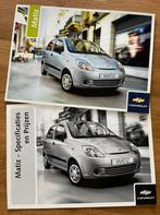 Folder en prijslijst Chevrolet Matiz 2005 / 2006, Ophalen of Verzenden, Zo goed als nieuw, Chevrolet