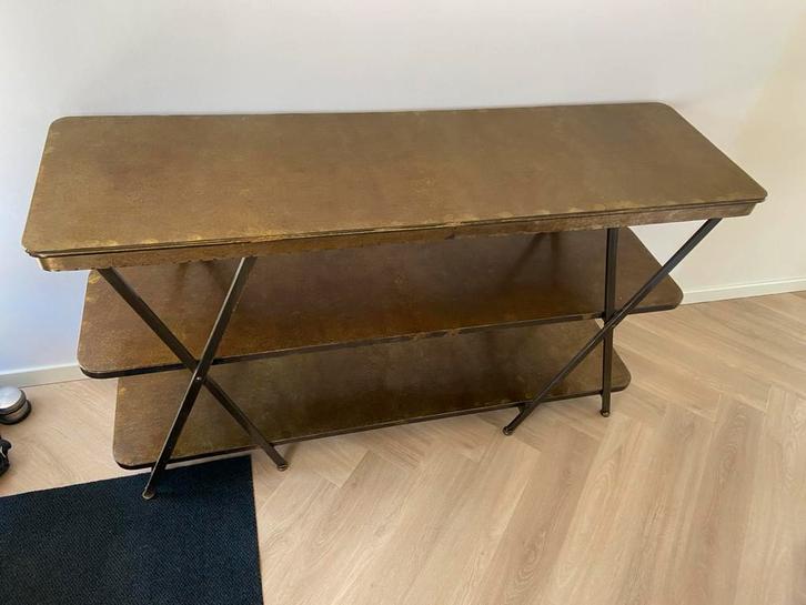 Sidetable met 3 Planken, Huis en Inrichting, Kasten | Stellingkasten, Zo goed als nieuw, Ophalen