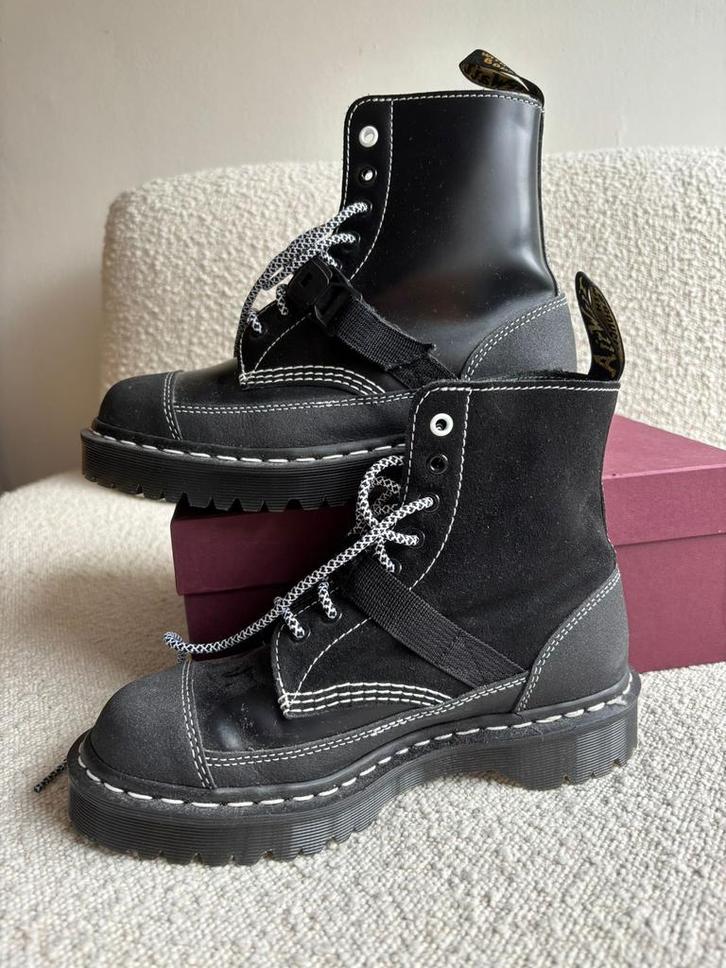 Dr Martens 1460 Tech Black made in England, Kleding | Dames, Schoenen, Nieuw, Zwart, Ophalen of Verzenden