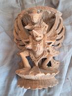 hardhouten garuda ik denk 25cm groot, Antiek en Kunst, Kunst | Beelden en Houtsnijwerken, Ophalen of Verzenden