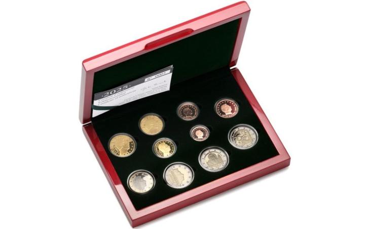 PROOF set Luxemburg 2025 afwijkende munttekens, Postzegels en Munten, Munten | Europa | Euromunten, Overige waardes, Luxemburg