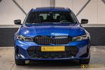 BMW 330e Touring xDrive| M-sport|Pano|Cam|HUD|E-stoel|HIFI, Auto's, BMW, Te koop, Vierwielaandrijving, Zwart, Emergency brake assist