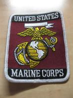 Mouwembleem USA Mariniers, Embleem of Badge, Amerika, Ophalen of Verzenden, Marine