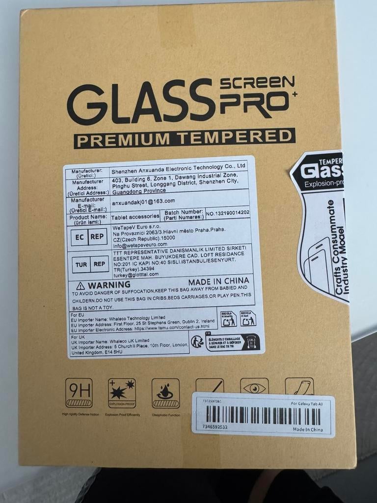 Screenprotector, Ophalen of Verzenden, Zo goed als nieuw