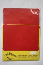 5 pakjes Theaterkaarten Paddington A5 Bear rood lopend, Hobby en Vrije tijd, Kaarten | Zelf maken, Verzenden, Nieuw, Disney, Blanco kaart of Basiskaart