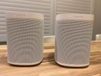 Z.g.a.n. witte Sonos One speakerset, Audio, Tv en Foto, Luidsprekers, Onbekend, Ophalen of Verzenden, Zo goed als nieuw, Sonos
