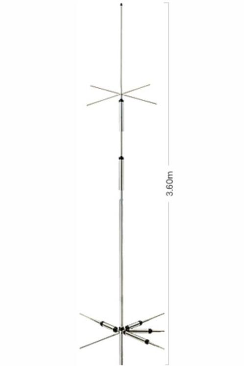 Diamond CPVU8 80-40-20-15-10-6-2m en 70cm Antenne 270cm, Telecommunicatie, Antennes en Masten, Zo goed als nieuw, Antenne, Ophalen of Verzenden