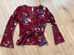 Bloemenprint Wrap Top - Stella Design - Maat eur 40, Verzenden, Gedragen, Maat 38/40 (M), Rood