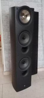 2 KEF IQ9 vloerspeaker zwart black ash in orginele doos izgs, Audio, Tv en Foto, Luidsprekers, Front, Rear of Stereo speakers