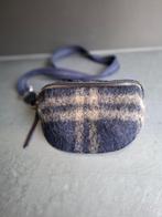 Bellerose | Blauw geruit buideltasje, Verzenden, Gebruikt, Blauw, Schoudertasje