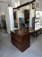 Vintage kapmeubel, kaptafel, wandmeubel jaren 70, Ophalen, Gebruikt, -, 100 tot 150 cm