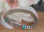 BEST TO BUDDHA Ben schakel met turquoise maat 18,19, en 21, Sieraden, Tassen en Uiterlijk, Armbanden, Nieuw, Ophalen of Verzenden
