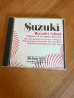 Suzuki Recorder School  Vol 1&2 Soprano recorder CD, Muziek en Instrumenten, Bladmuziek, Gebruikt, Overige genres, Les of Cursus