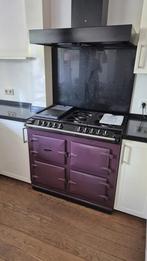 Aga six four kleur aubergine, Witgoed en Apparatuur, Fornuizen, 60 cm of meer, Grill, Ophalen of Verzenden, Zo goed als nieuw