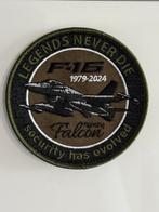 F16 Fighting Falcon 1979-2024 patch., Verzenden, Zo goed als nieuw, Patch, Badge of Embleem