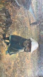 Prachtig schilderijtje met mooie lijst, Verzenden