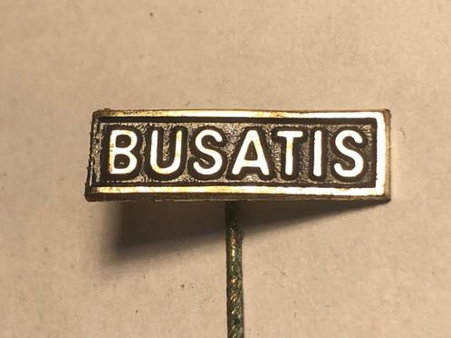 Metalen BUSATIS Landbouwvoertuigen Speld (Blauw/Metaalkleur), Verzamelen, Speldjes, Pins en Buttons, Zo goed als nieuw, Speldje of Pin