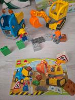 Lego duplo set graafmachine+kiepwagen nr 10812, Ophalen, Zo goed als nieuw, Complete set, Duplo
