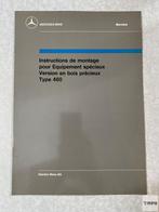 Mercedes-Benz Manuel d’Atelier Type 460 1988 Français, Ophalen of Verzenden