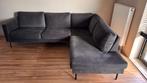 Antraciet hoekbank rechts - Zo goed als nieuw!, Huis en Inrichting, Banken | Bankstellen, 250 tot 300 cm, Hoekbank, 75 tot 100 cm