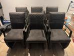 6x Eetkamerstoelen met armleuning - Stijlvol en Comfortabel, Ophalen, Gebruikt