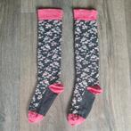 Leuke gebloemde kniekousen, maat 37-38, Kleding | Dames, Sokken en Kniesokken, Verzenden, Maat 35 t/m 38, Zo goed als nieuw