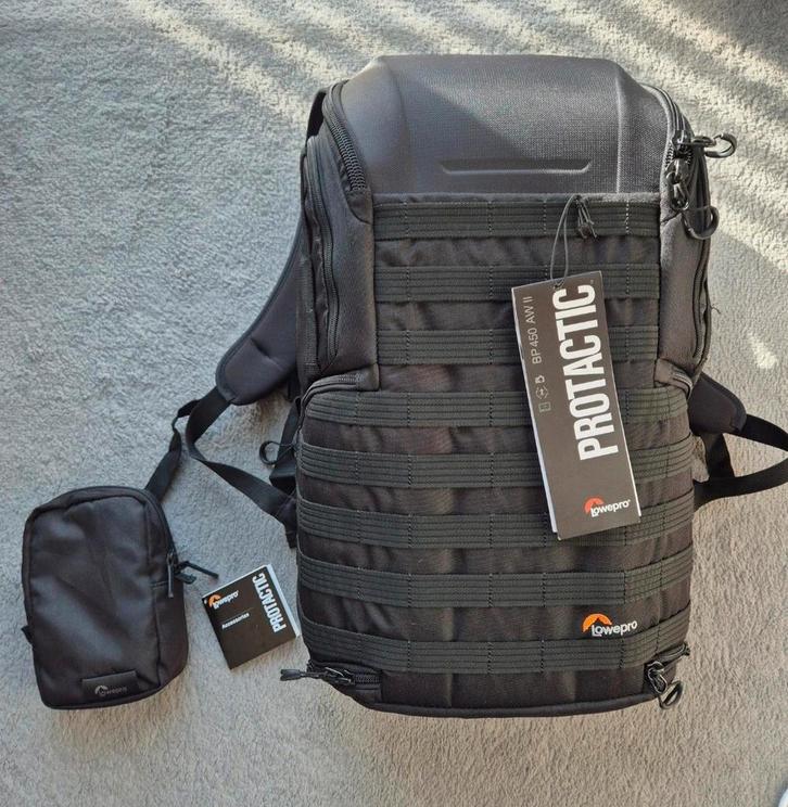 Lowepro Pro Tactic 450 AW II Nieuw, Audio, Tv en Foto, Fotografie | Fototassen, Nieuw, Rugtas, Lowepro, Ophalen of Verzenden