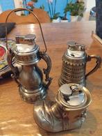 3 oude tafel aanstekers, Antiek en Kunst, Curiosa en Brocante, Ophalen of Verzenden