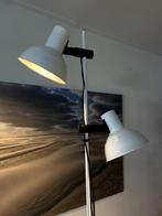 Witte Sta Lamp - Vintage, Huis en Inrichting, Lampen | Vloerlampen, Ophalen, Zo goed als nieuw, Metaal, 150 tot 200 cm