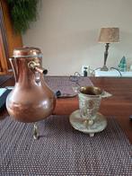 koperen kan en beker, Antiek en Kunst, Ophalen