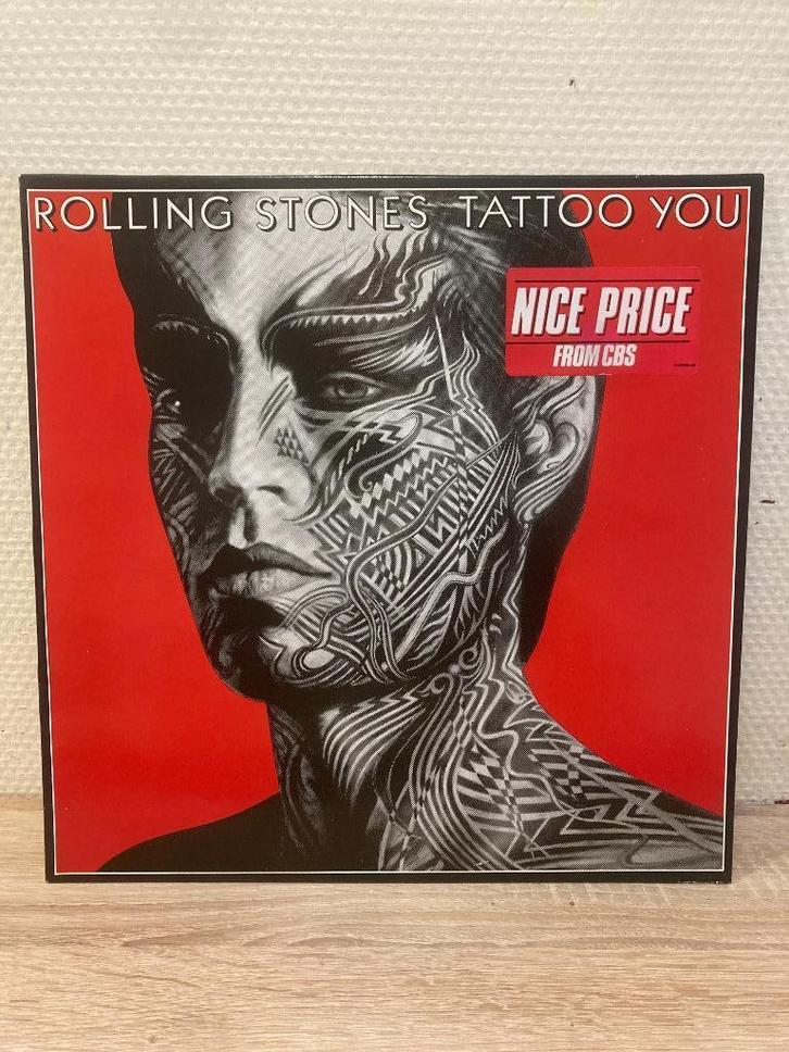 the Rolling Stones - tattoo you EU (NL) original inners, Cd's en Dvd's, Vinyl | Rock, Zo goed als nieuw, Poprock, 12 inch, Ophalen of Verzenden