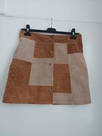 Goosecraft Odessa skirt a-lijn rok cognac sand suède leer, L, Kleding | Dames, Rokken, Goosecraft, Bruin, Maat 42/44 (L), Nieuw