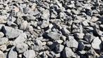Basalt split, grof grint, Tuin en Terras, Grind, Keien en Split, Ophalen, Antraciet, Zo goed als nieuw, Split