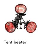 TENT HEATER TE HUUR € 20,=, Ophalen of Verzenden, Zo goed als nieuw