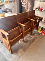 Authentiek kerkbankje, Antiek en Kunst, Antiek | Meubels | Stoelen en Banken, Ophalen