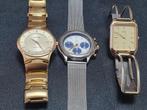 OPRUIMING 3x VITAGE horloge alle drie goed lopend, Overige merken, Staal, Staal, Polshorloge