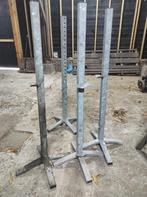 6 stevige hinderdernis staanders met lepels, Ophalen, Gebruikt, Springen