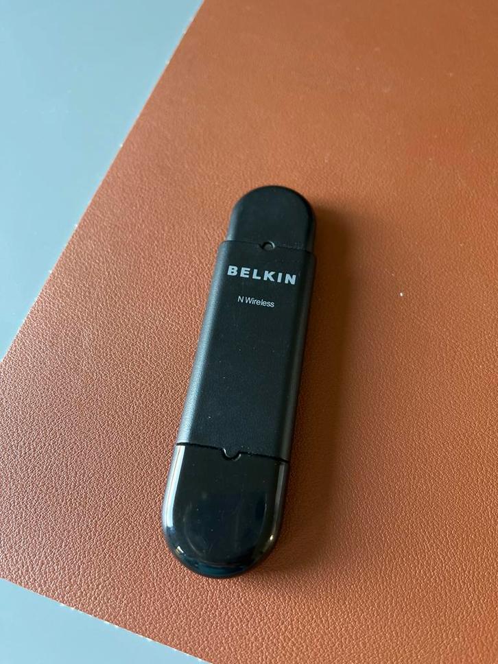 Belkin N Wireless USB Adapter, Computers en Software, Netwerkkaarten, Gebruikt, Extern, Ophalen