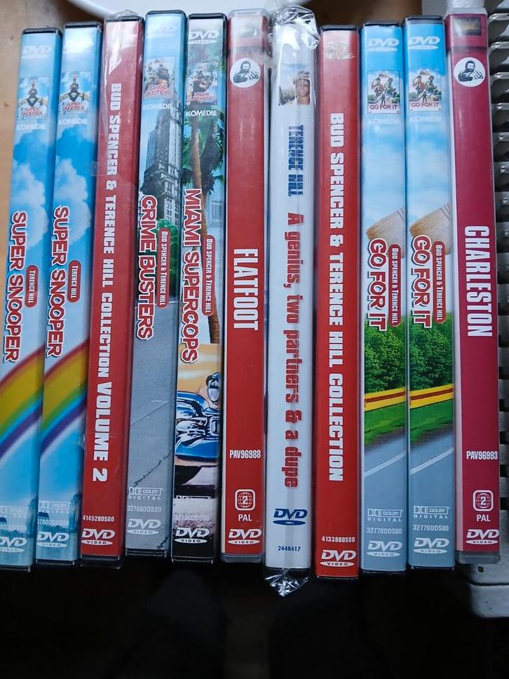 Bud Spencer & Terence Hill DVD Collectie, Cd's en Dvd's, Dvd's | Actie, Zo goed als nieuw, Actiekomedie, Alle leeftijden, Ophalen of Verzenden