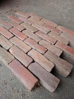 Oude gebakken dikformaat 7 duimers op pallets 77m2, Ophalen, Gebruikt, Keramiek, Klinkers