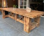 Eettafel boeren tafels bielzen tafel eiken tafel robuust, Ophalen of Verzenden, Nieuw, Rechthoekig, Hout