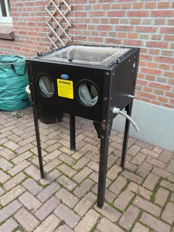 Straalcabine  Straalkast  - 90 liter Datona, Doe-het-zelf en Verbouw, Gereedschap | Overige machines, Gebruikt, Ophalen
